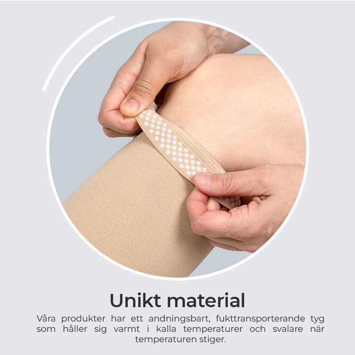 Lange kompresjonsstrømper