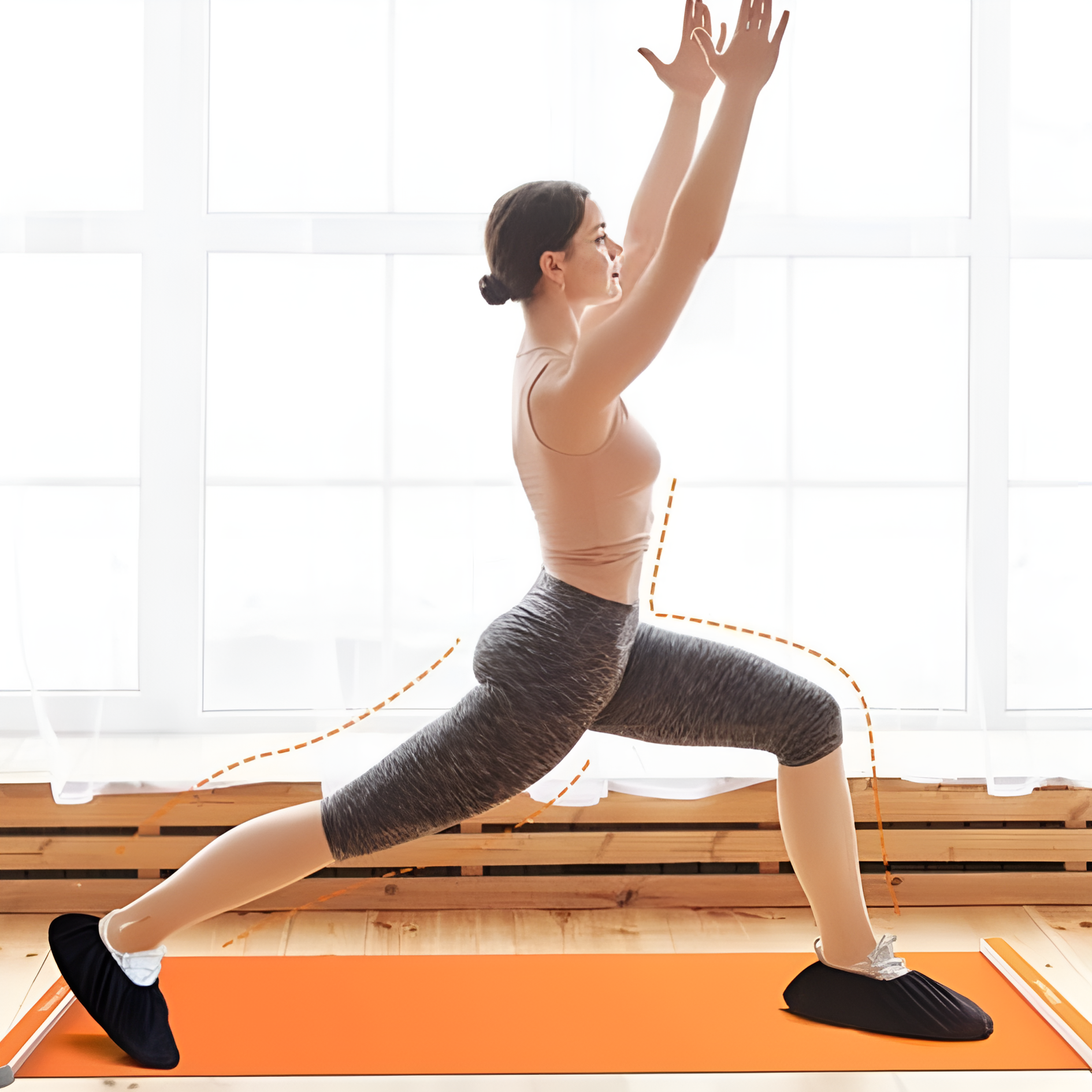 GlideFit - Multifunksjonell Glidende Treningsmatte