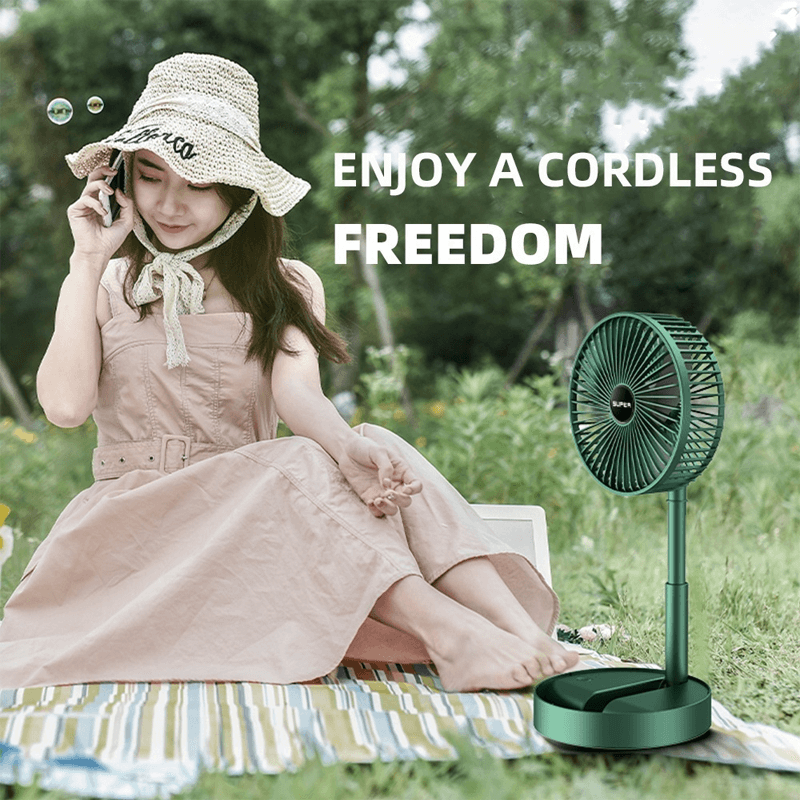 Sammenleggbar Teleskopisk Vifte