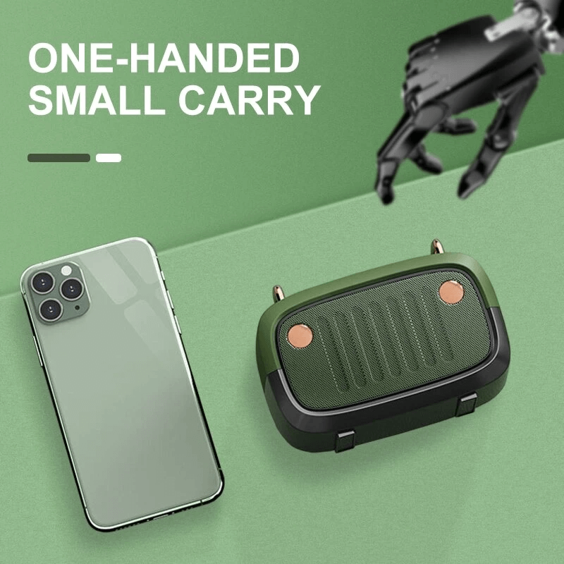 Bærbar Høyttaler i Retrostil