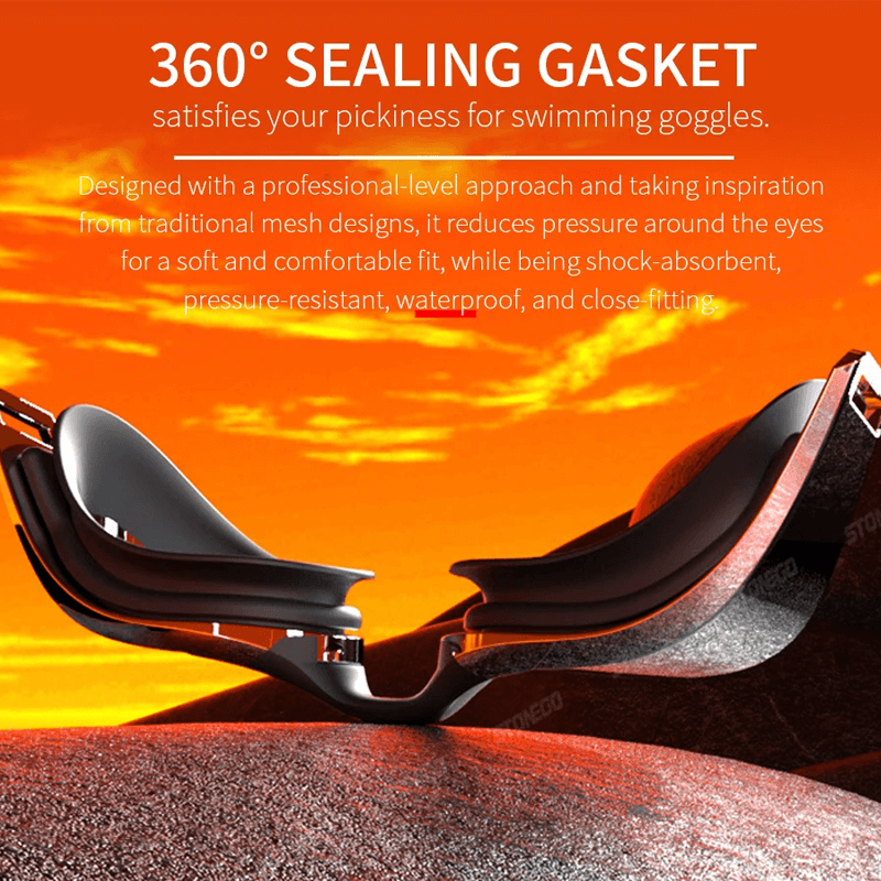 Vanntette Svømmebriller HD Voksen