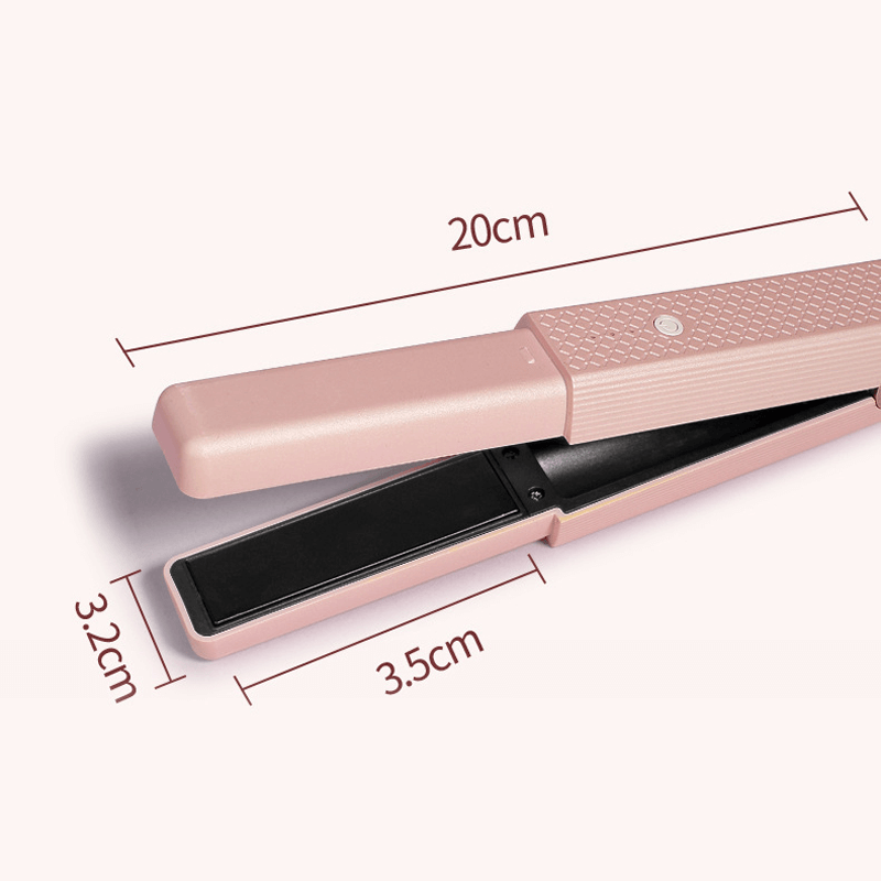 Oppladbar Mini Krøll- og Rettetang