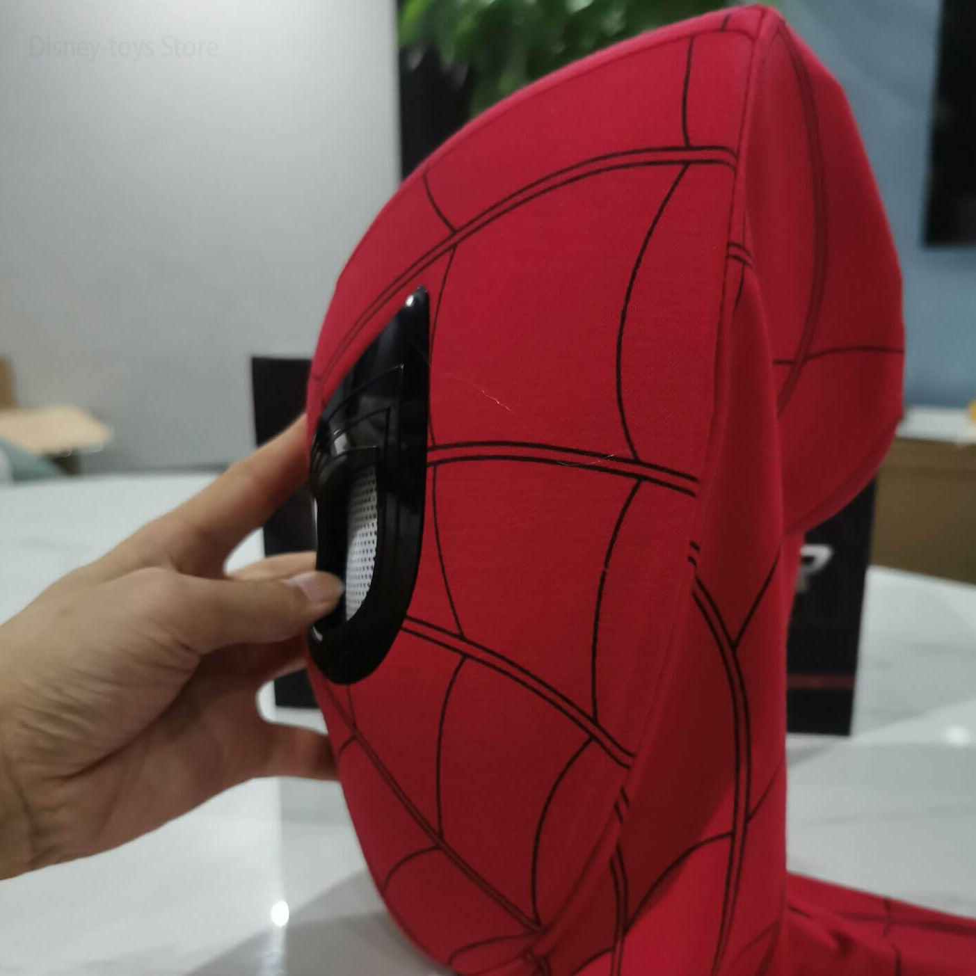 Spiderman Maske med Bevegelige Øyne