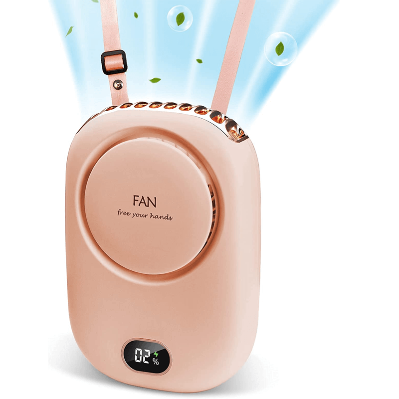 Bærbar Hengende Mini Halsvifte 2000mAh