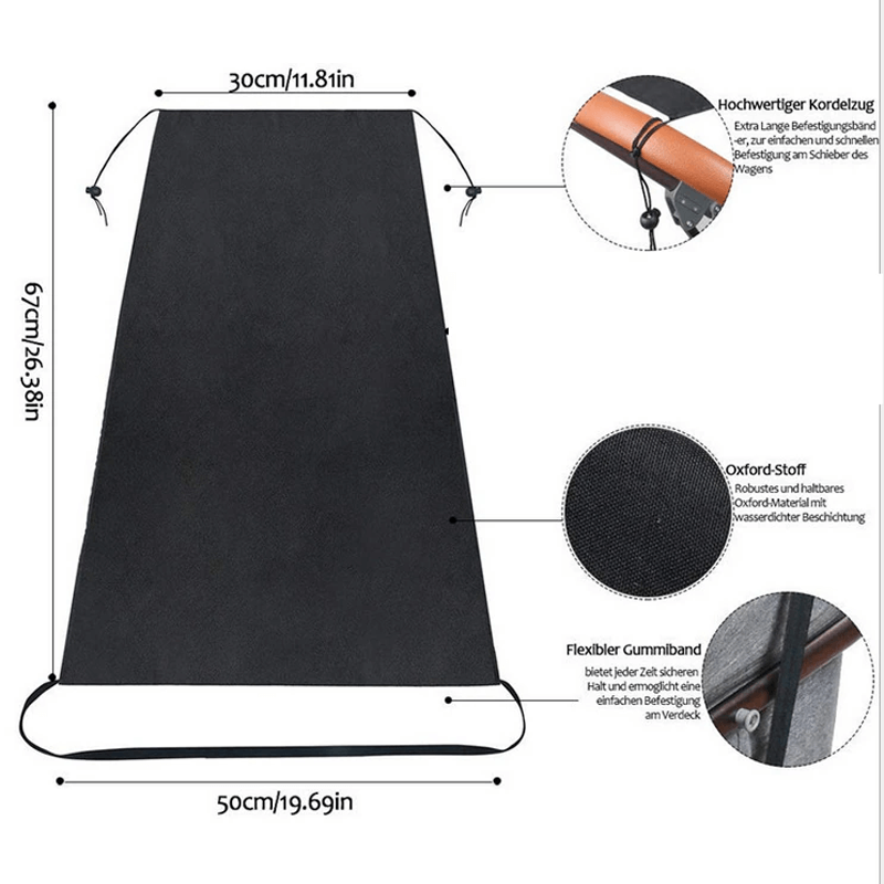 Barnevognshette med beskyttelsesfunksjon