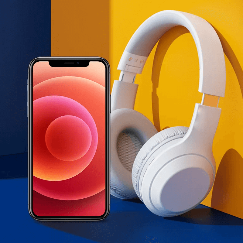 TH10 Trådløse Stereohodetelefoner 3D Lydteknologi HiFi Høyttaler 12h Batteritid - Krystallklar Lyd