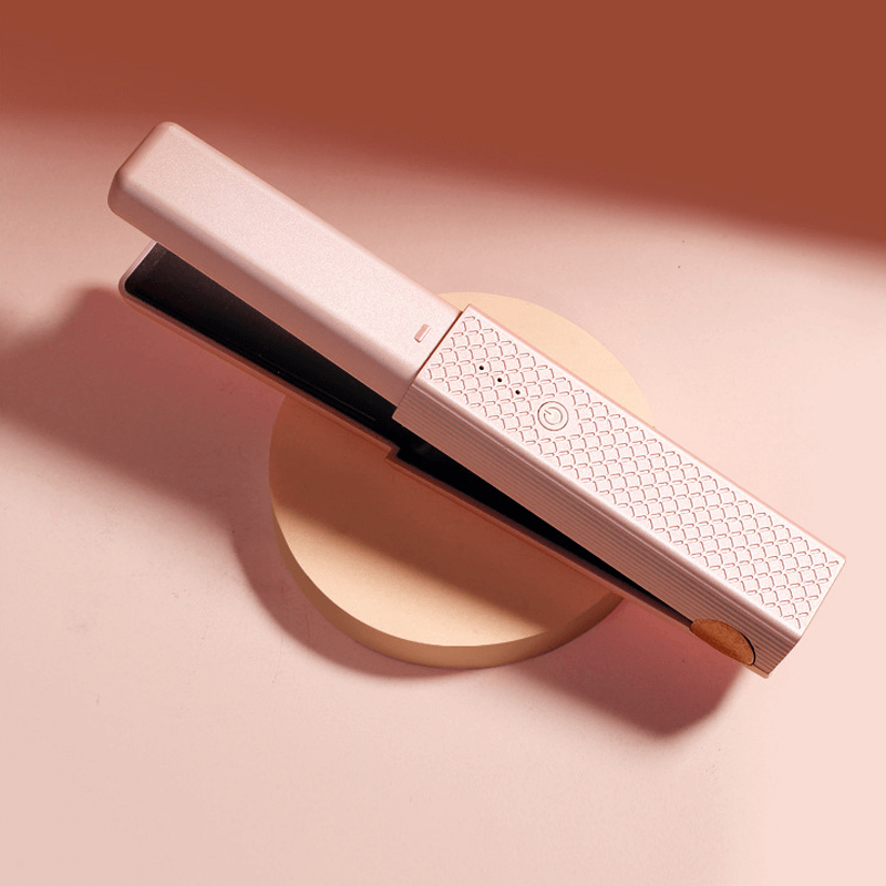 Oppladbar Mini Krøll- og Rettetang