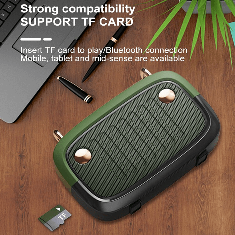 Bærbar Høyttaler i Retrostil