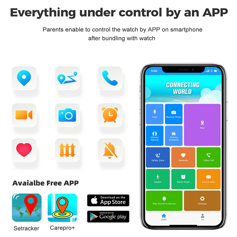 4G Smartklokke for Barn