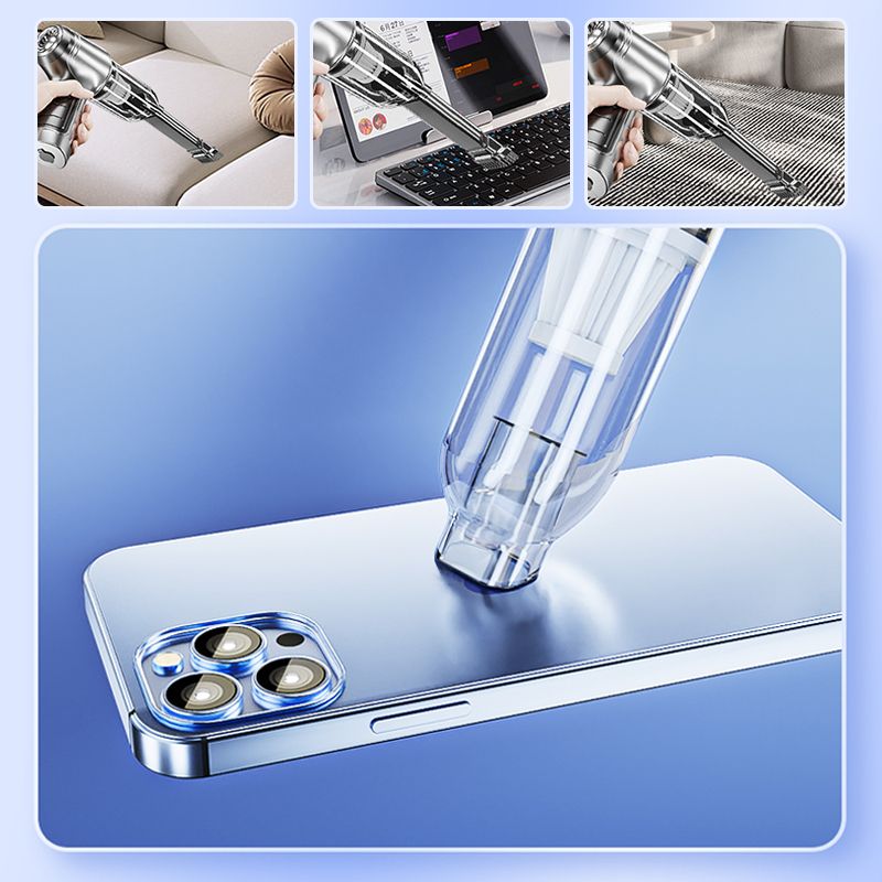 Kraftig trådløs bilstøvsuger