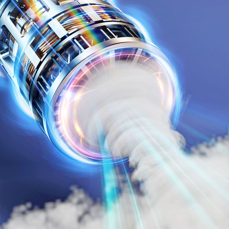 Kraftig trådløs bilstøvsuger