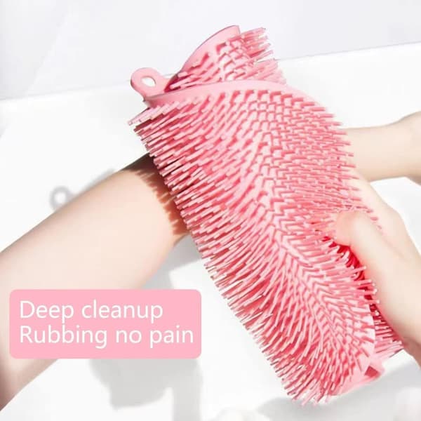 Fot- og Ryggskrubber for Dusjen - Festes på veggen