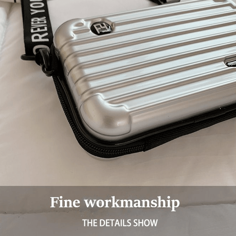 Reiseveske-inspirert crossbody-veske