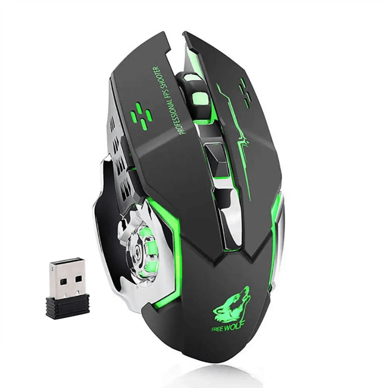 Wolf X8 Trådløs Optisk Mus