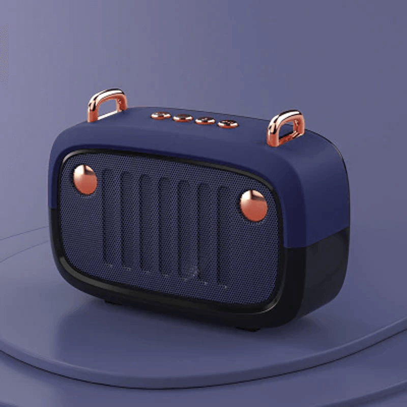 Bærbar Høyttaler i Retrostil