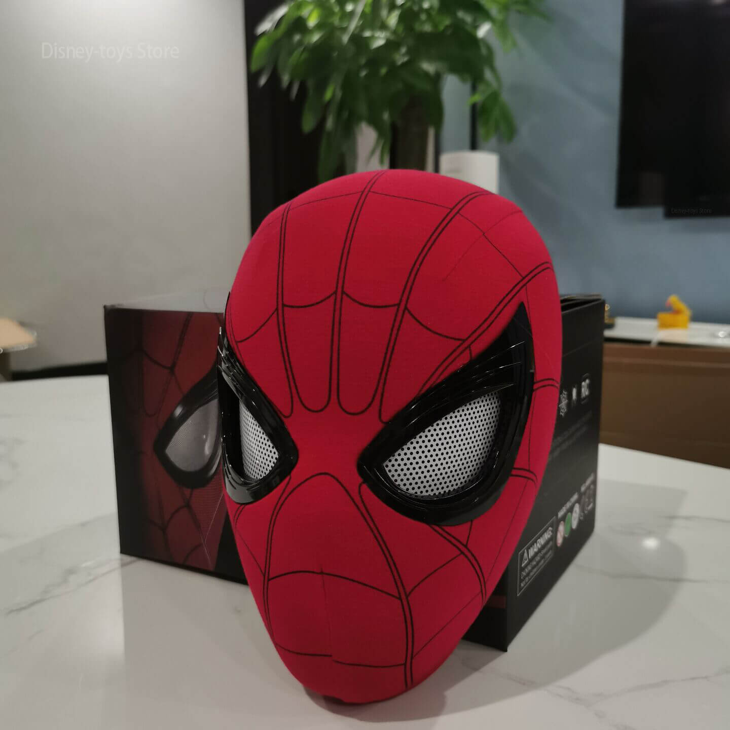 Spiderman Maske med Bevegelige Øyne