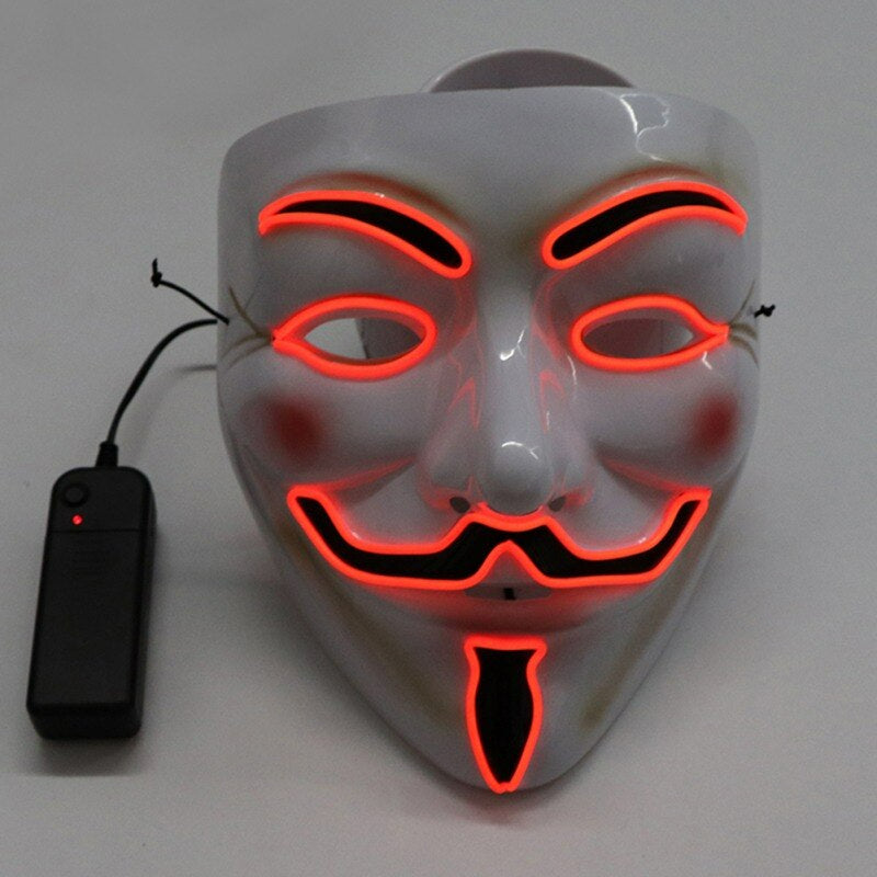 V For Vendetta LED-Maske