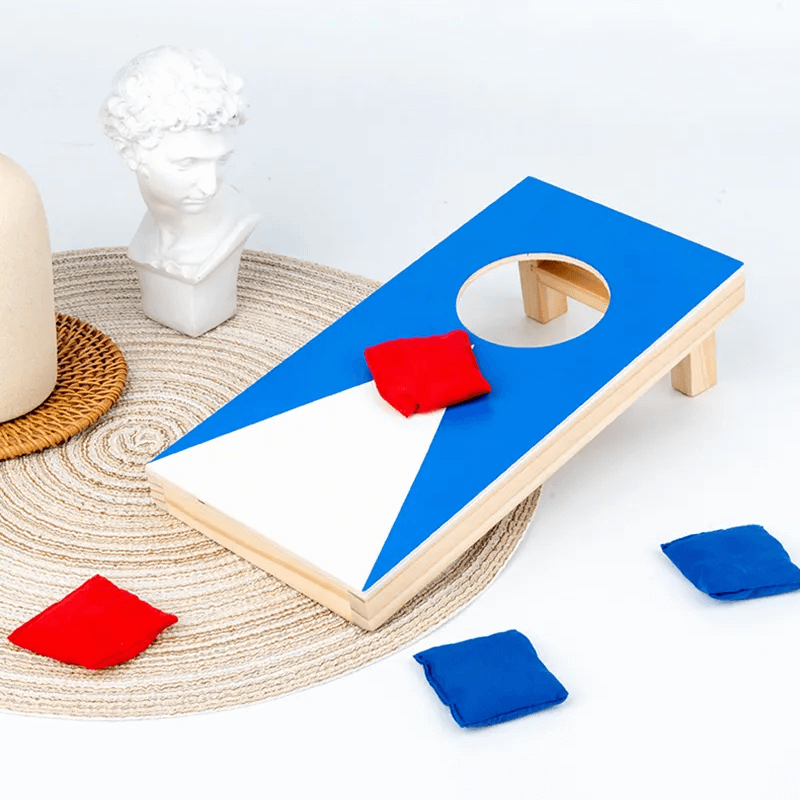 Kast Med Ertepose Cornhole Spill