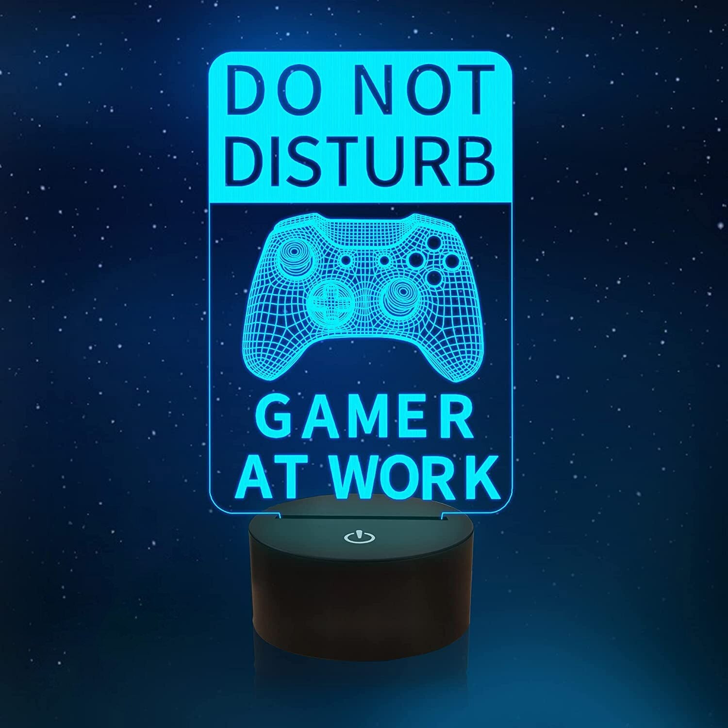 3D LED Lampe Gamer