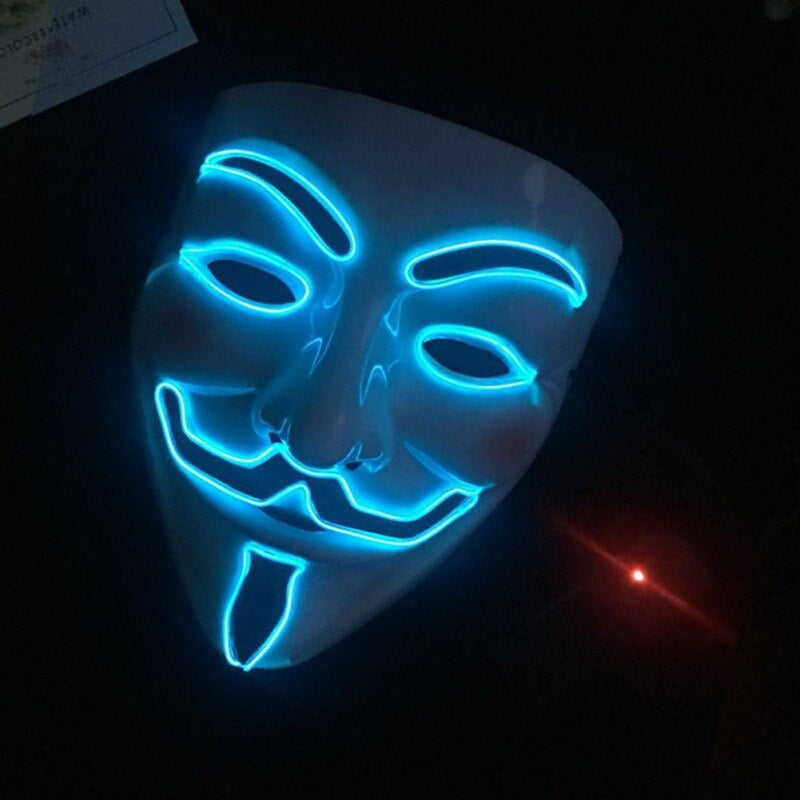 V For Vendetta LED-Maske