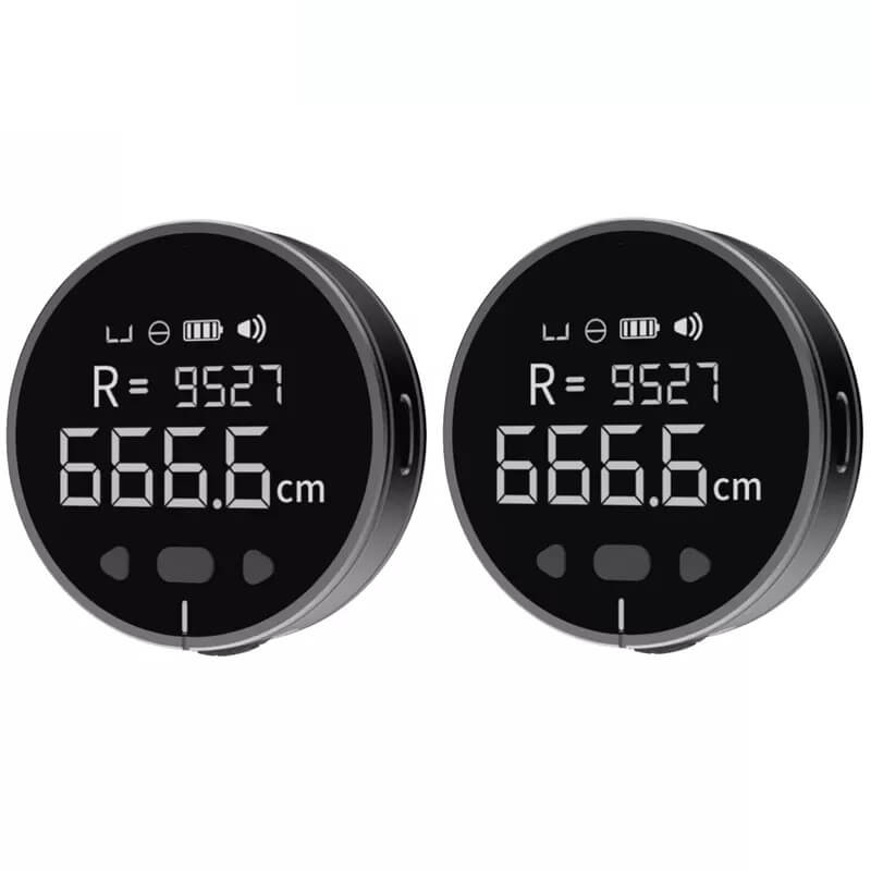 Rund Elektronisk Linjal Avstandsmåler