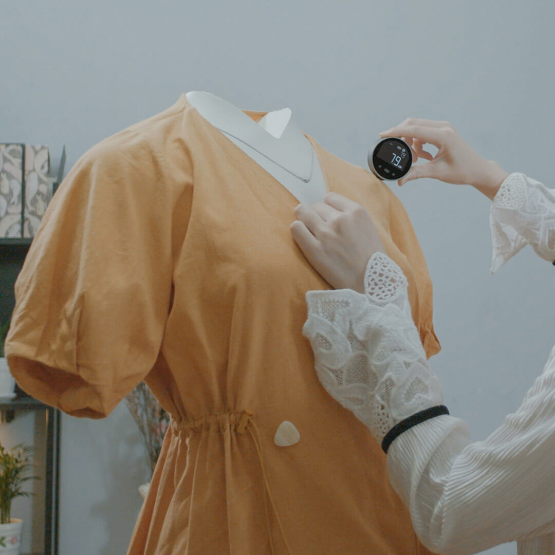 Rund Elektronisk Linjal Avstandsmåler