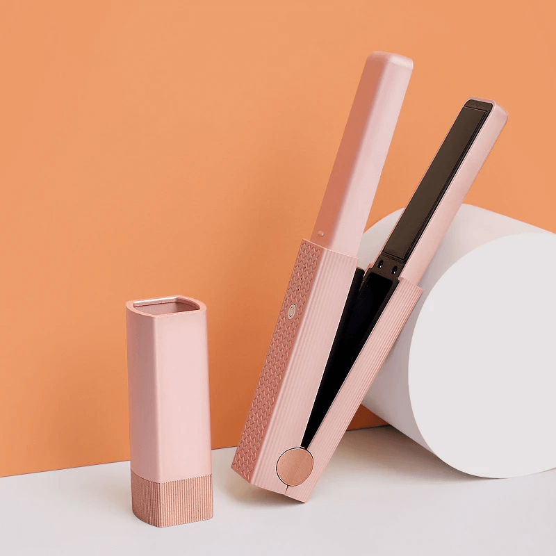 Oppladbar Mini Krøll- og Rettetang