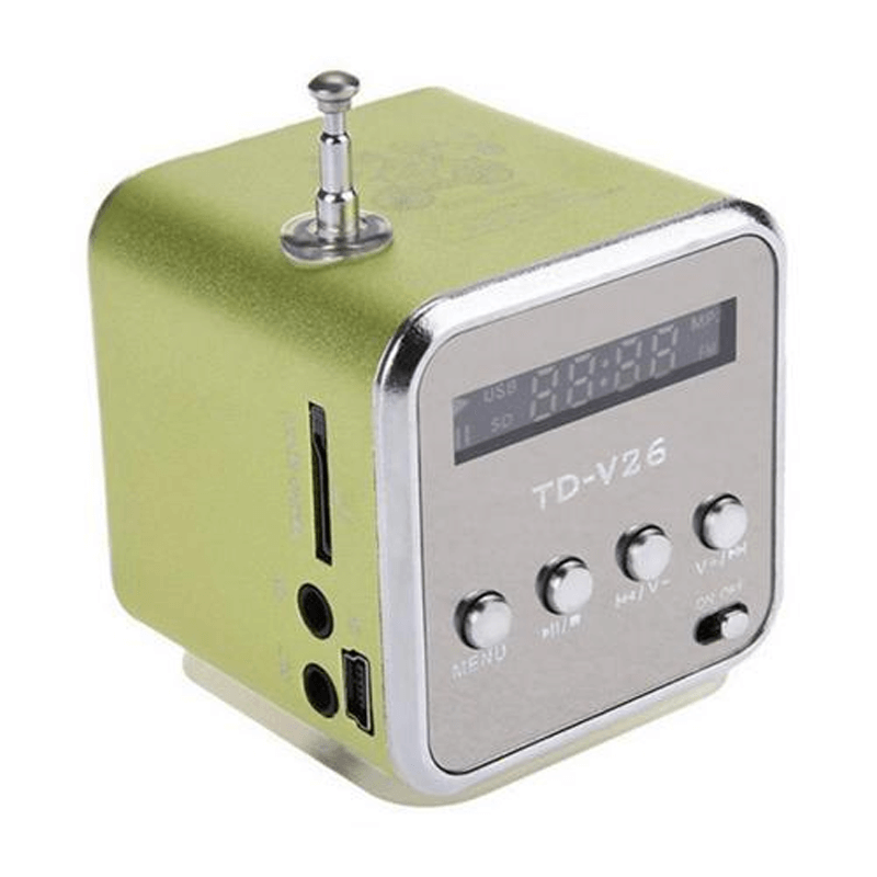 Mini Radio Bluetooth-høyttaler