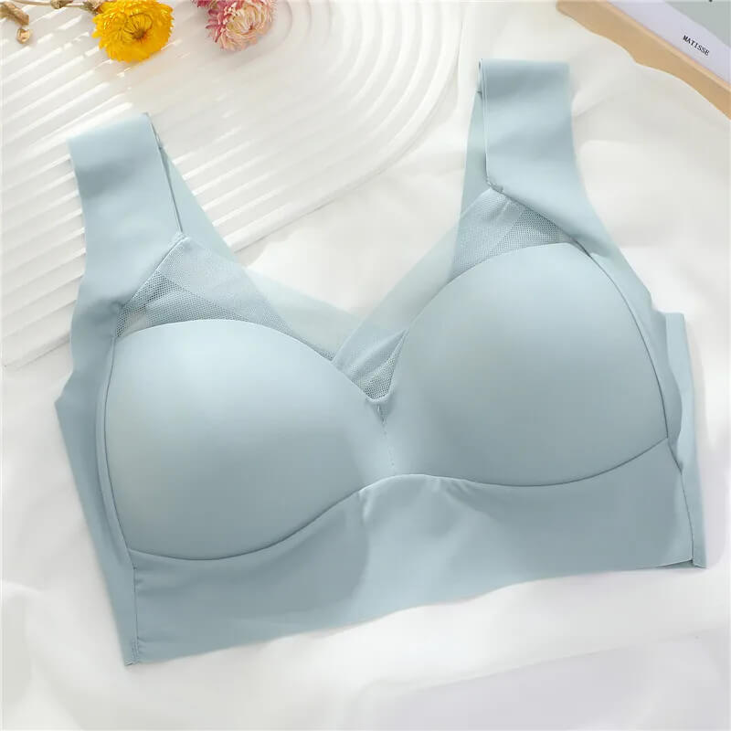 ComfortMax - Pluss Størrelse Sømløs BH for Kvinner M-5XL - Trådløs Minimizer - Push Up