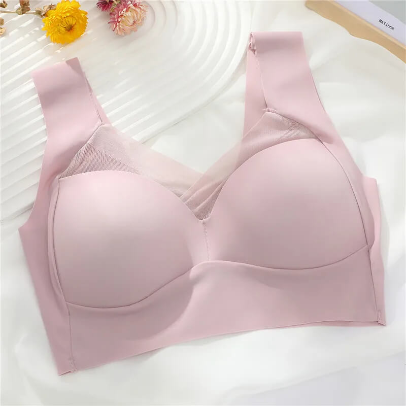 ComfortMax - Pluss Størrelse Sømløs BH for Kvinner M-5XL - Trådløs Minimizer - Push Up