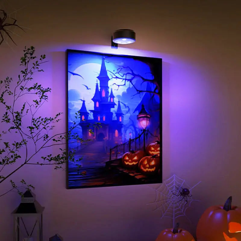 GlowFlex – Magnetisk Multifunksjonell Trådløs Vegglampe (3-pakning)