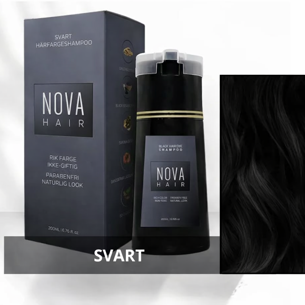 Nova Fargesjampo – Skånsom uten kjemikalier