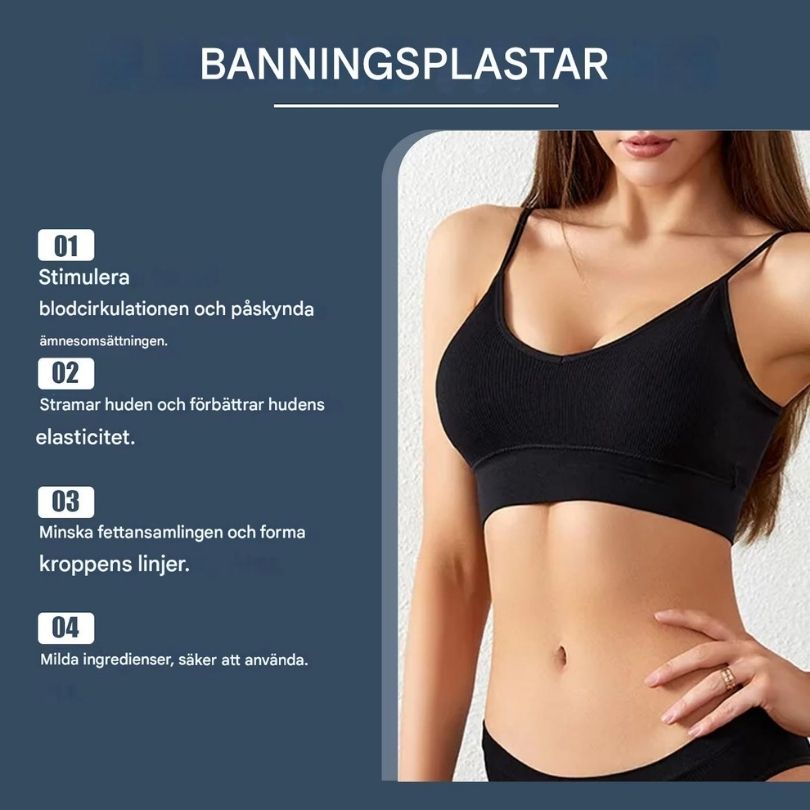 NaturoTrim - Økologisk Vekttapsplaster For En Økt Metabolisme og Fettforbrenning