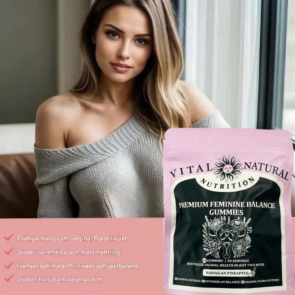 FemVera - Premium pH-Balansgummies for indre friskhet og velvære