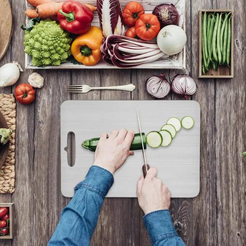 SteelPrep - Skjærebrett i rustfritt stål