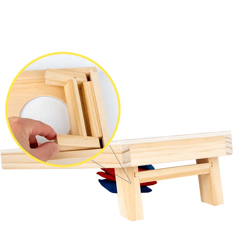 Kast Med Ertepose Cornhole Spill