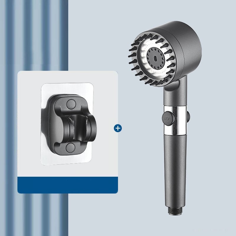 Siste Dags Kampanje 49% RABATT - 4-i-1 Høy-Trykk Avtakbar Dusjhodesett