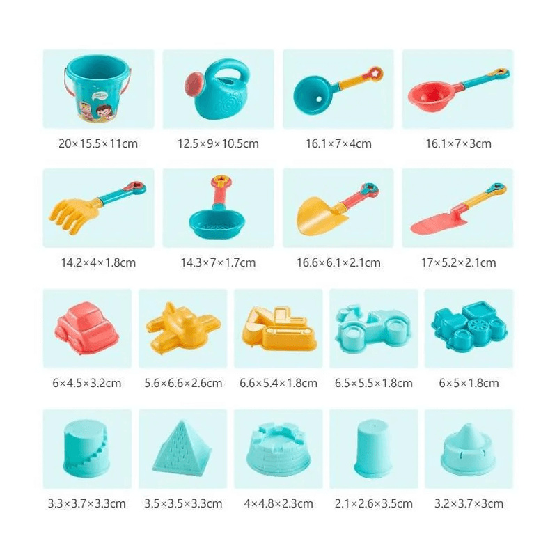 Sett Med Strandleker Hinksett For Barn