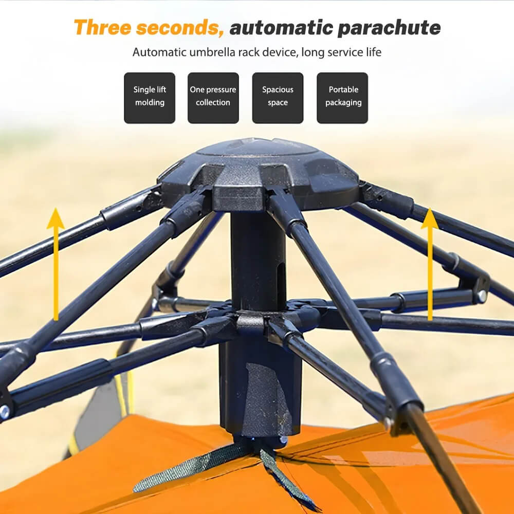 Ekspresstelt 3 Sekunder Helautomatisk Pop-up Telt Camping & Vandring