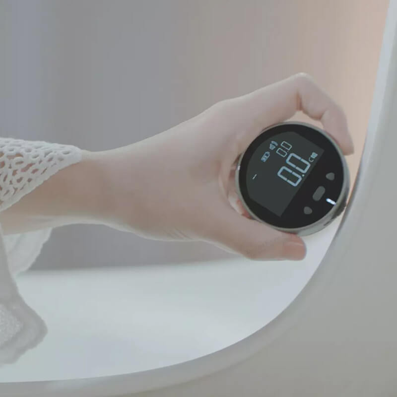 Rund Elektronisk Linjal Avstandsmåler