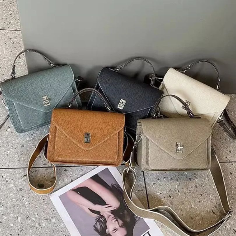 Amoria - Elegant Crossbody-veske i lær for kvinner