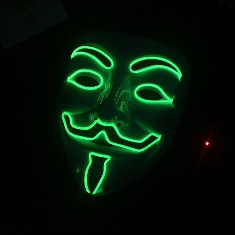 V For Vendetta LED-Maske