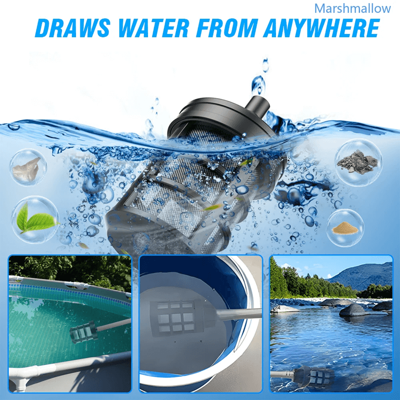 AquaJet Kraftig Batteridrevet Trådløs Høytrykksvasker 3500W 28 Bar