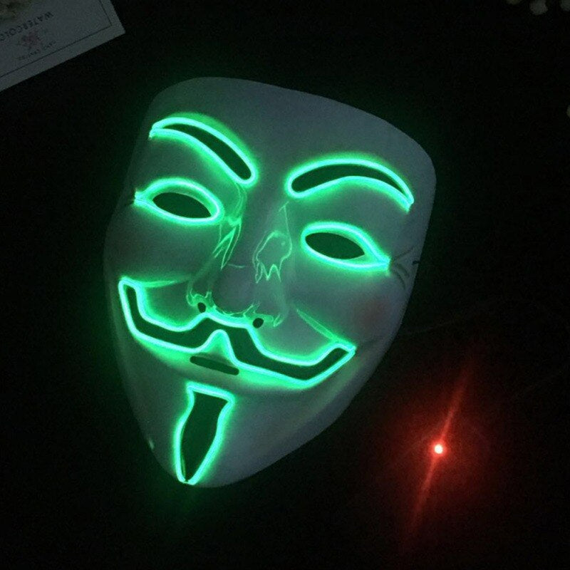 V For Vendetta LED-Maske