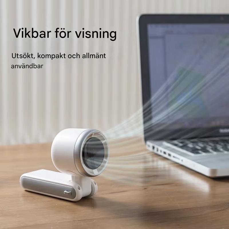 TurboBreeze - Håndholdt Mini-turbovifte for Reiser og Daglig Bruk