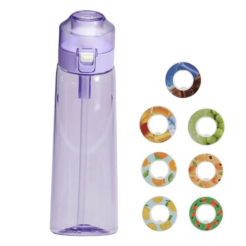 Air Vannflaske med Duftringer 7 Kapsler 650ml