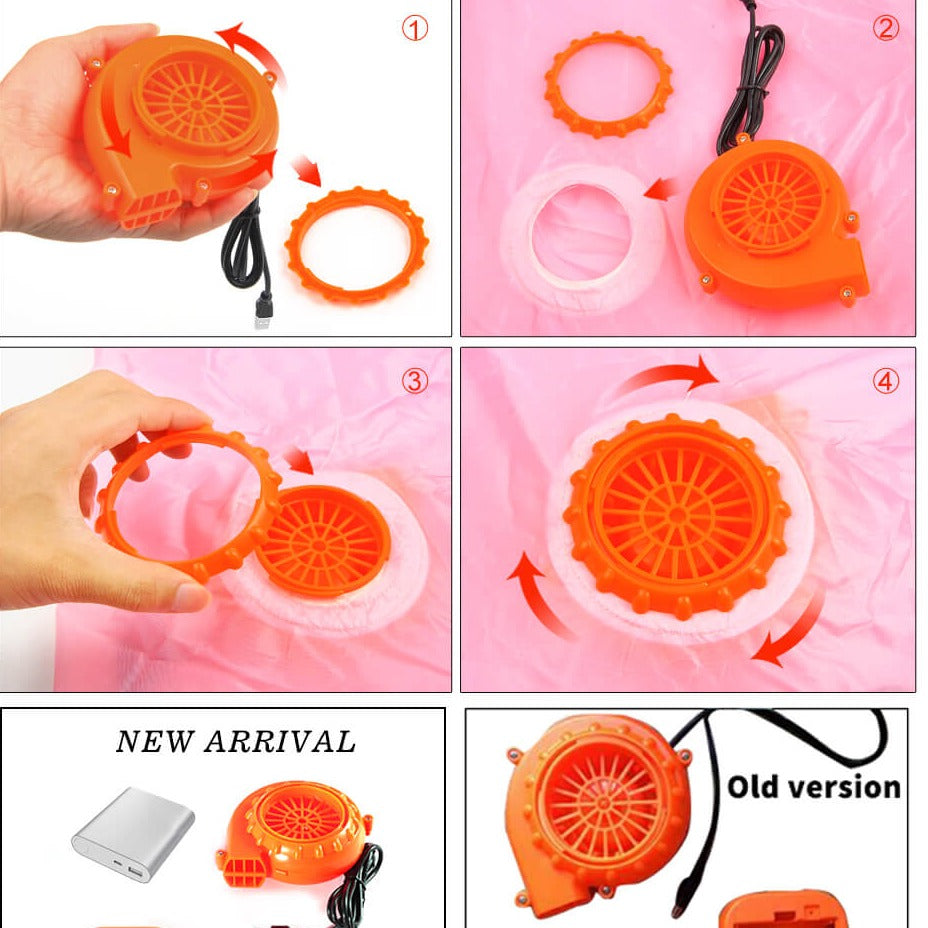 Oppblåsbar T-Rex Dinosaur