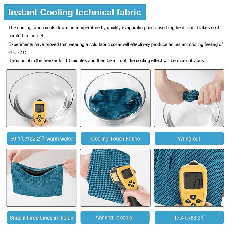 Avkjølende Kjølehalsbånd For Kjæledyr