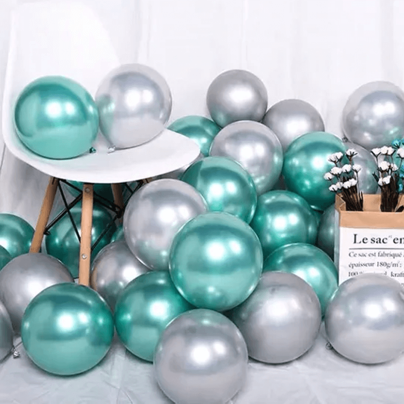 God Jul Ballonger i Flere Farger - Latexballonger Festballonger