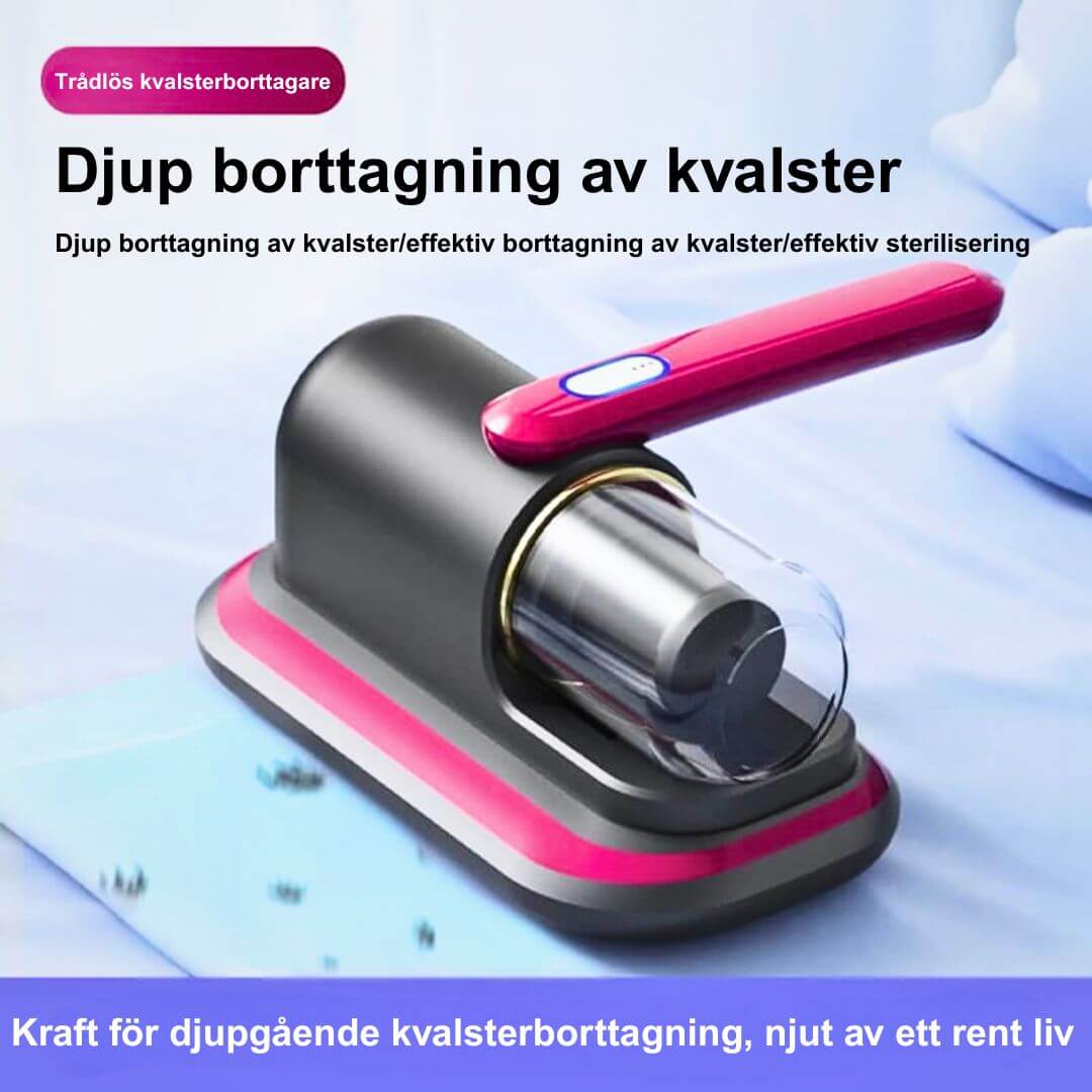 PureVac - 10kPa Trådløs Håndholdt Støvsuger for Madrass og Midd